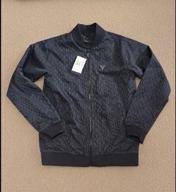 (Size S) Nike Kobe Men's Black Mamba Bomber Jacket Full Zip