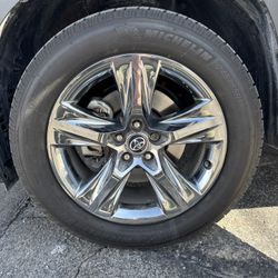 Set Of Michelin Lt X A/s Good Used Tires With Factory Wheels 