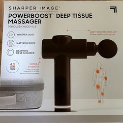 Sharper Image Massage Gun New 