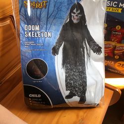 Small Skeleton Costume Boys