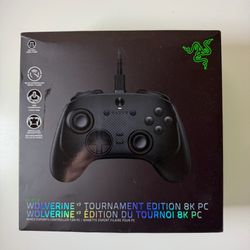 Razer Wolverine V3 Tournament Edition 8K Wired USB dongle PC Controller Black
