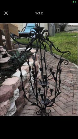 Black hanging fixture