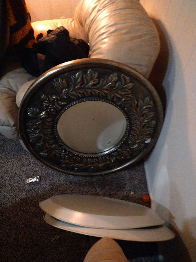 Large Round Mirror 