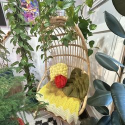 Bamboo Rattan Egg Chair