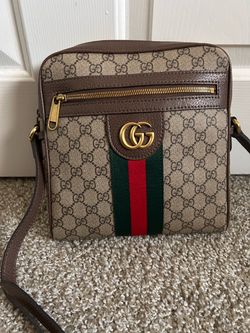 Gucci Ophidia Messenger Bag GG Canvas Small