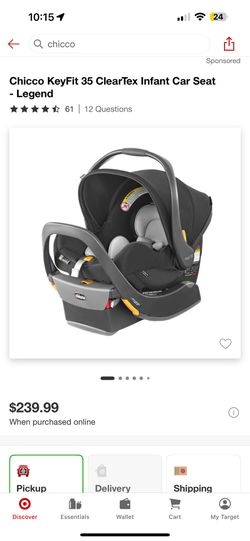 Chicco Mini Bravo Light Stroller And Car Seat