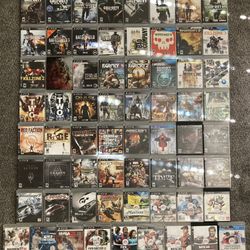 Playstation 3 Games Large Collection