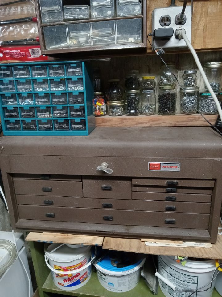 Vintage Kennedy-7 drawer machinist Tool Box 