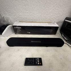 Yamaha - 2.1-Channel Soundbar with Built-in Subwoofer