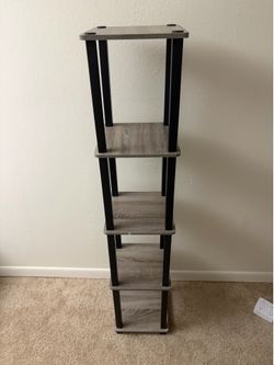 5-Tier Corner Square Rack Display Shelf,