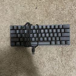 Razor Huntsman Mini Wired Keyboard/ LED/New condition 