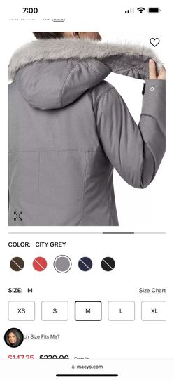 Titanium Columbia Winter Coat Women