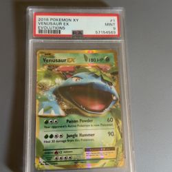 Venusaur EX PSA 9 