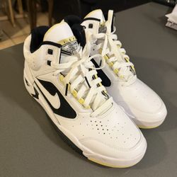 Nike Air Flight Lite Mid (White / Black / Yellow)