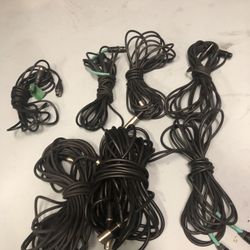 Mic Cable Or Speaker Low Noise 25-50ft 10 Dollars -20 Dollars Each