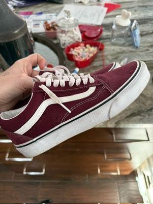 Maroon Vans