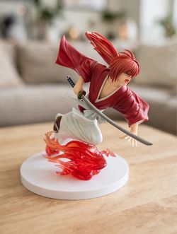 SEGA Luminasta - Rurouni Kenshin - Kenshin Himura Figure - Authentic with Box