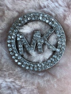 Mk Michael kors pink diamond slippers