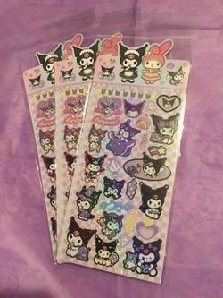 Sanrio sticker sheets all different each sheet $1.50