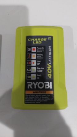 Ryobi 40V Lithium-Ion ChargerÂ