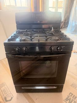 Kenmore Black Gas Range Stove