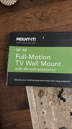 Tv wall mount bracket heavy duty full extension