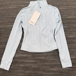 Light Blue Cropped Lululemon Define Jacket Size 4