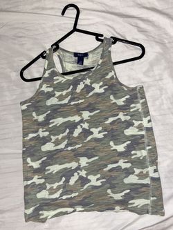 S-M Army pattern tank top