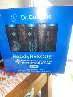 Dr Cuddles ready rescue