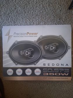 Precision Power 5x7s Speakers Brand new In the box