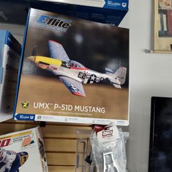 UMX P-51 mustang bind and fly brand new