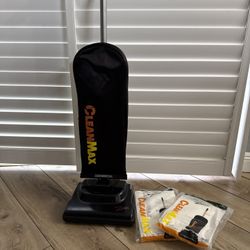 Cleanmax Zoom Zm-200 Commercial Upright Vacuum 13" Wide Path, 35' Cord