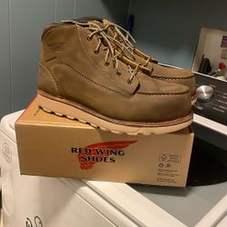 Red Wings Waterproof Work Boots Steel Toe 