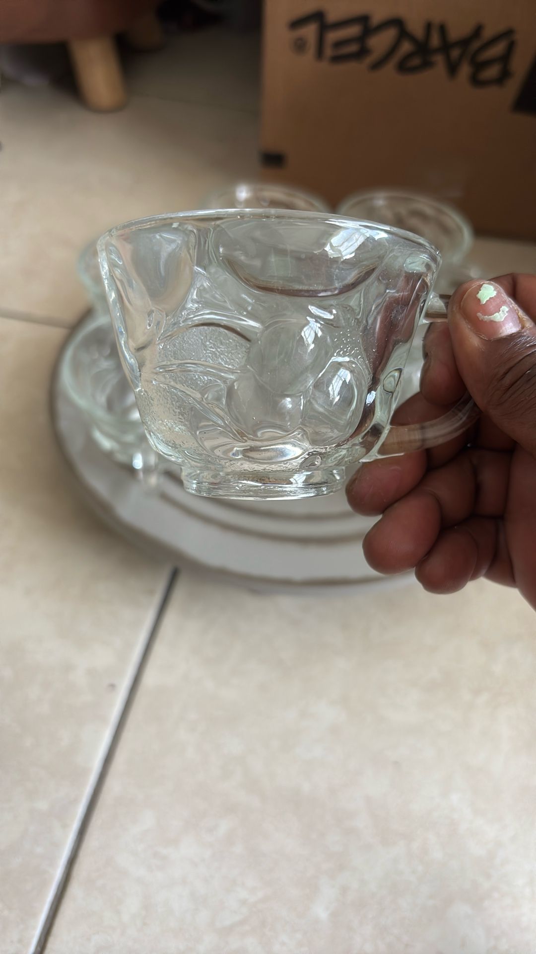 Punch Bowl Cups Set Of 8