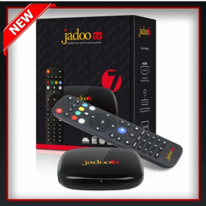 Jadoo 7 UNLIMITED Version TV box Live Channels & Movies Farsi Punjab Urdu Darii