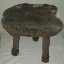 Rustic Country Stool
