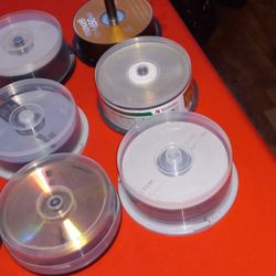 10 Packages Of CD-RW & DVD-RW
