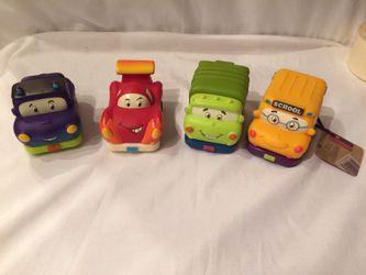 Mini Pull Back & Go Toddler Cars