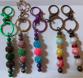Handmade Beaded Keychains
