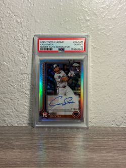 Cam Smith Rookie Auto Refractor PSA10