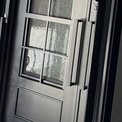 Wrought Iron & Aluminum Folding Doors