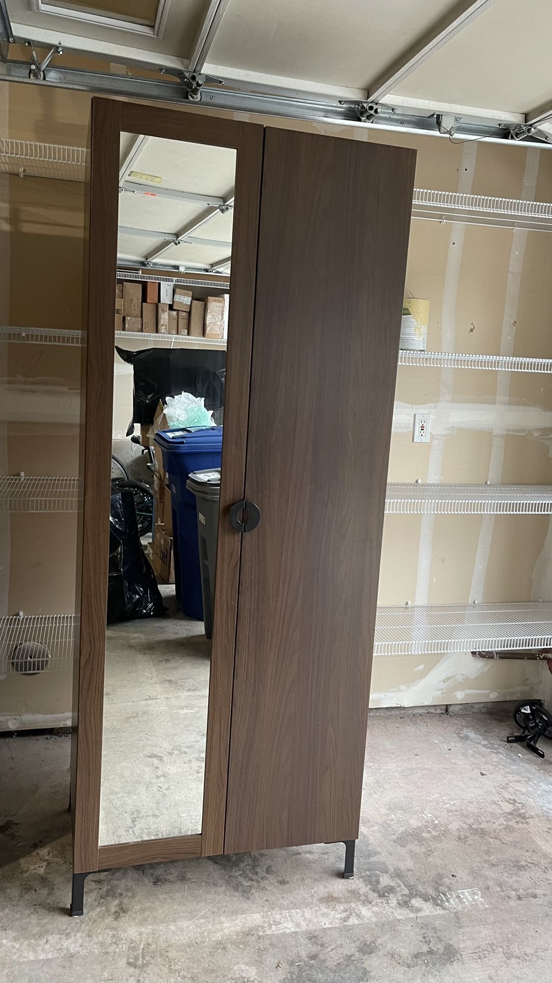 Ikea armoire / wardrobe with full length mirror