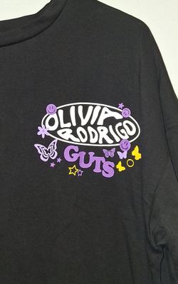 Olivia Rodrigo GUTS Long Sleeve Shirt Size M
