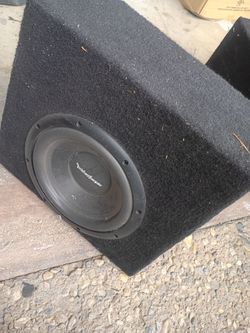 ROCKFORD FOSGATE R1 SUB SPEAKER