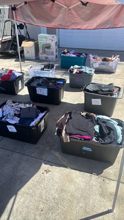 Clothing sale -men’s women’s & kids