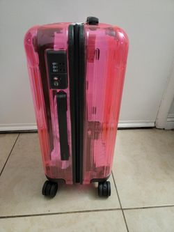 RIMOWA Essential Suitcases Translucent Neon Release