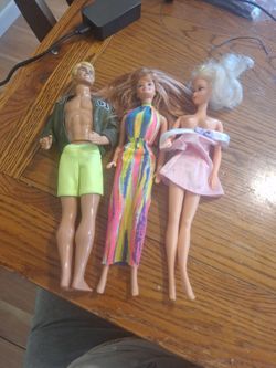 Vintage  barbie  3 lot