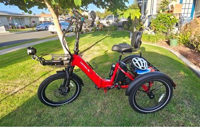 Lectric XP Electric Trike – Red