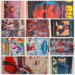 Banners all New !!! Birthday,Sports, horror and More 