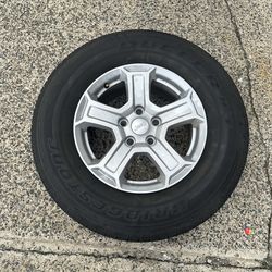 Wrangler OEM wheels 17 inch